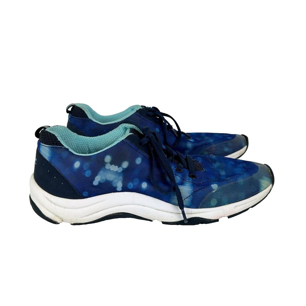 Vionic Action 335 Tourney Sneaker Athletic Comfort Tennis Shoes Lace Up Blue 9